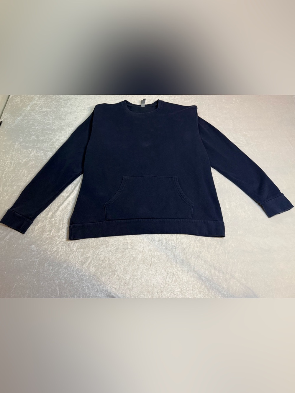 Next Level Apparel Navy Sweatshirt with Crewneck
